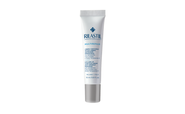 Rilastil Multirepair Eye and Lip Contour Cream 15 ml | كريم علاج تجاعيد منطقة حول العين وحول الفم